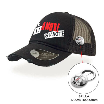 CAPPELLINO TRUCKER FATE L’AMORE STANOTTE 2025