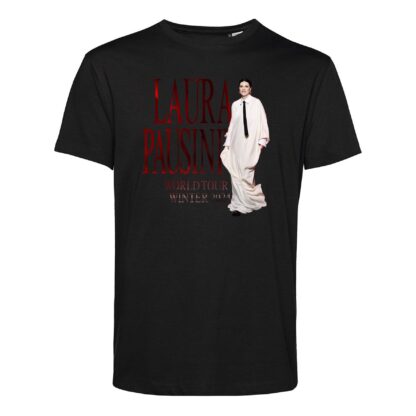 T-SHIRT NOIR LAURA PAUSINI WORLD TOUR WINTER 2024