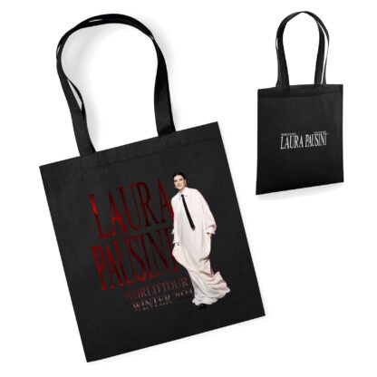 TOTE BAG NERA WORLD TOUR WINTER 2024